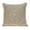 White, variant on Parkland Collection Abu 18x18" Ethnic Cotton Throw Pillow in Beige/Gray