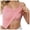 Pink, variant on COMVALUE Built in Bra Tank Tops for Women Summer Casual Scoop Neck Spaghetti Straps Camisole Plus Size Athletic Workout Tops Pink for Size M