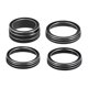 thumbnail image 1 of Unique Bargains Perillas de aire acondicionado para automóvil Calcomanías Perilla de interruptor de faro para Jeep Wrangler JL JLU 18-22 Negro (Juego de 4), 1 of 1