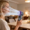 thumbnail image 5 of Wzzjkit Handheld Fan 7 Inch, 100 Speed Adjustable Turbo Fan, Rechargeable Personal Fan with 3600mAh Battery, Quiet Mini Fan for Outdoor Travel Home Office, 5 of 6