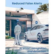 AOSU Solar Security Camera,2PCS 5MP Wireless Outdoor Cameras,360° Surveillance,Auto Track, Human/Vehicle Detection,works with Alexa/Google Assistant