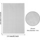 thumbnail image 5 of Malla de rejilla de alambre 20 Mesh 6PCS Tela de malla de alambre 300 x 210 mm Hoja de malla de acero inoxidable Rejilla de filtración Filtro de pantalla de tela de acero inoxidable tejido TUNC Sencillez, 5 of 5