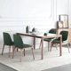 thumbnail image 4 of Modern Minimalist Kitchen Table Italian Simple Light Luxury Marble Dinning Table Restaurant Household Tavoli Da Pranzo Furniture My Lux Decor Round, 4 of 11