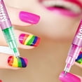 thumbnail image 6 of Kokovifyves Nail Care DIY Painted Nail Art Pen Set Nail Piece Line Drawing Nail Point Flower Nail Acrylic Paint Hook Line Pen Nail Polish Gel Pen, 6 of 9
