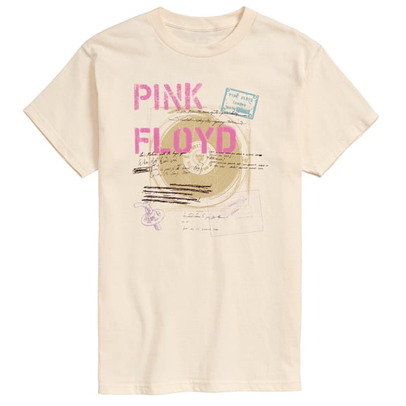 Pink Floyd - Pink Floyd Lyric Drafts - Men's Short Sleeve Graphic T-Shirt