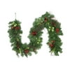 Northlight Seasonal 72'' Mixed Pine, Berries and Pine Cones Artificial Christmas Garland