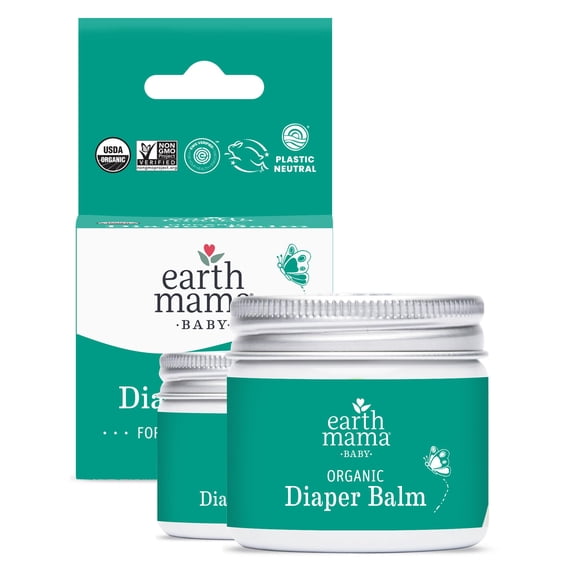 Bálsamo para pañales Earth Mama Organic 60 ml (paquete de 2)