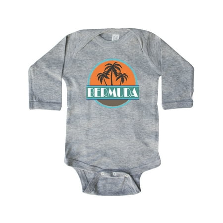 

Inktastic Bermuda Vacation Trip Gift Baby Boy or Baby Girl Long Sleeve Bodysuit