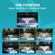 Scott Aerator DA-20 Display Pond Aerator - 3 Horse Power 230V 150ft Cord | Aerating Pond Fountain | Pond Aerator Pump for Small Ponds | Pond Aeration Systems