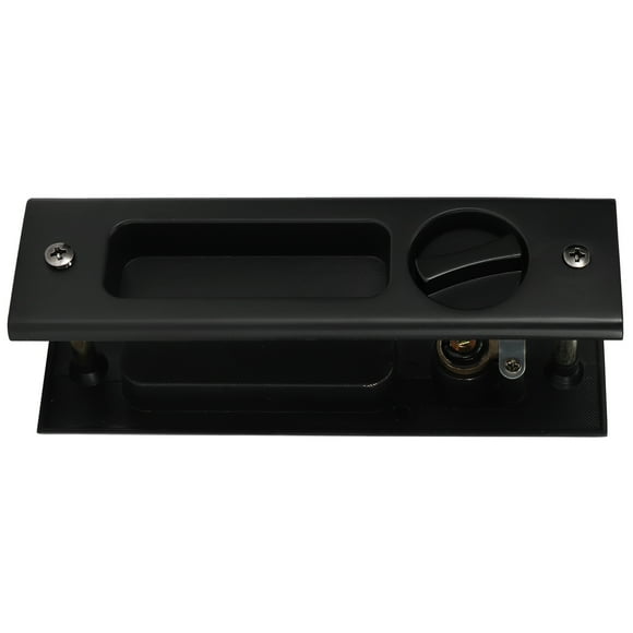 Zinc Alloy Sliding Door Lock Latch Handle Set Bathroom Balcony Cabinet Door Hardware Fittings Mortise Locks