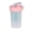 Pink, variant on Protein Shaker Bottle Blender for Shake and Pre Work Out, Best Shaker Cup (BPA free) w. Classic Loop Top & Whisk Ball, Kitchen Water Bottle (10OZ-300ML, Gray)