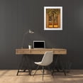 thumbnail image 3 of Mazo, Andre 19x24 White Modern Wood Framed Museum Art Print Titled - African Evening II, 3 of 4