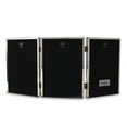 thumbnail image 2 of Lawrence Frames Polished Silver Plate 5x7 Hinged Triple Picture Frame - Bead Border Design, 2 of 2