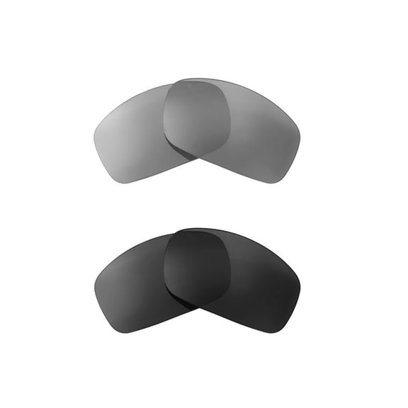 Walleva Polarized Titanium   Black Replacement Lenses For Spy Optic Piper Sunglasses