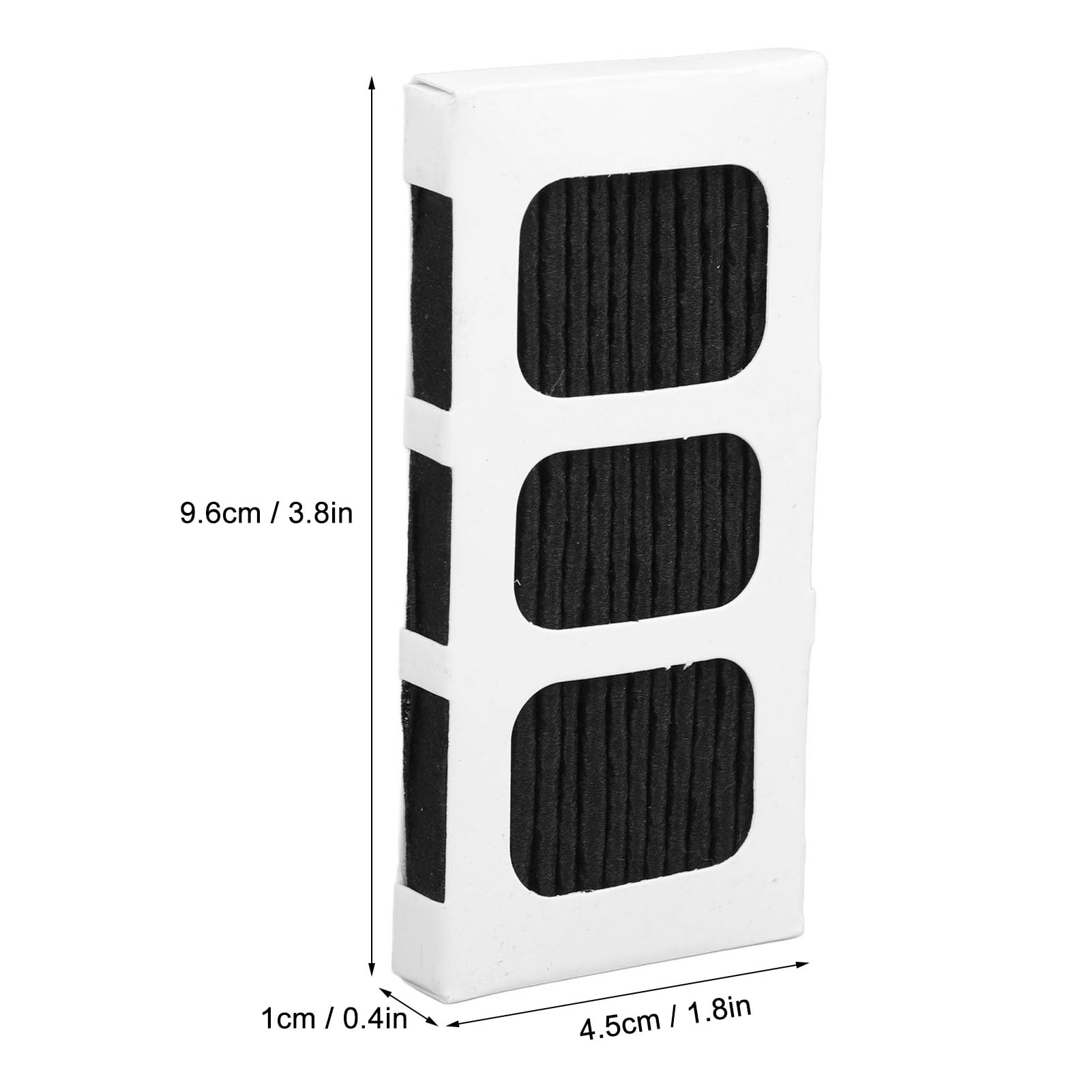 Refrigerator Air Filter Replacement, Replaceable Refrigerator Carbon Activated Air Filter 6pcs Efficient Wide Compatibility  For Paultra2