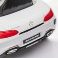 thumbnail image 3 of Senbabe 12V Electric Mercedes-Benz Ride On Car with Remote Control, LED Lights, Music, Horn, AUX, Story, Spring Suspension, Gift for Age 3-5 Years-White, 3 of 6