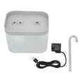 thumbnail image 3 of Cat Water Fountain, Easy To Disassemble Pet Drinking Fountain Automatic Circulation   For Cats Transparent White, 3 of 8