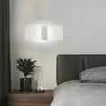 thumbnail image 4 of Lámpara de pared LED de 12 W, diseño moderno, luces de pared arriba y abajo, lámpara de pared interior, lámpara de pared acrílica, luz de noche, blanco frío, 4 of 5