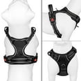 thumbnail image 2 of Puppy Dog Harness, No-Pull Adjustable Soft Padded Reflective Easy Control, Black XS, 2 of 7