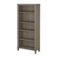thumbnail image 3 of Home Square 3-Piece Set with 60W Office Desk File Cabinet & 5-Shelf Bookcase, 3 of 17