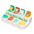 thumbnail image 3 of Juguete de causa y efecto animal, caja de interruptores, habilidades cognitivas, amigos interactivos, juguete para bebé, juego de escondite para niños, 3 of 8