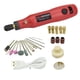 thumbnail image 3 of Mini taladro eléctrico inalámbrico, herramienta rotativa de velocidad variable, Wooworking rojo, 3 of 7