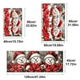 thumbnail image 6 of YIMEIS Christmas snowman Kitchen Mat Washable Non-Skid Absorbent Runner Rugs (16''24'') - 1Pc Recommended for Kitchen Sink Front/Floor, Suitable for All Age Groups, 6 of 10
