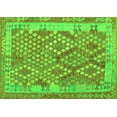 thumbnail image 1 of Ahgly Company Indoor Rectangle Oriental Green Traditional Area Rugs, 2' x 4', 1 of 1