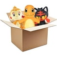 thumbnail image 2 of Pokemon Fire Type 8" Plush Assorted Blind Box, 3-Pack - Receive 3 Randomly Selected Fire Type Pokemon Characters & Rare Collectible Silver Pokemon - Surprise Stuffed Animal Toy - Gift for Kids - 2+, 2 of 5