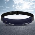 thumbnail image 4 of Riñonera Para Correr Bolsa de cintura para correr Bolsas de cinturón de teléfono elásticas impermeables para deportes al aire libre (Azul) Sywqhk Para Estrenar, 4 of 7