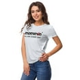 thumbnail image 2 of Inkmeso Crew Neck Mommin All Day Every Day Graphic Tshirt Short Sleeve Casual, 2 of 9