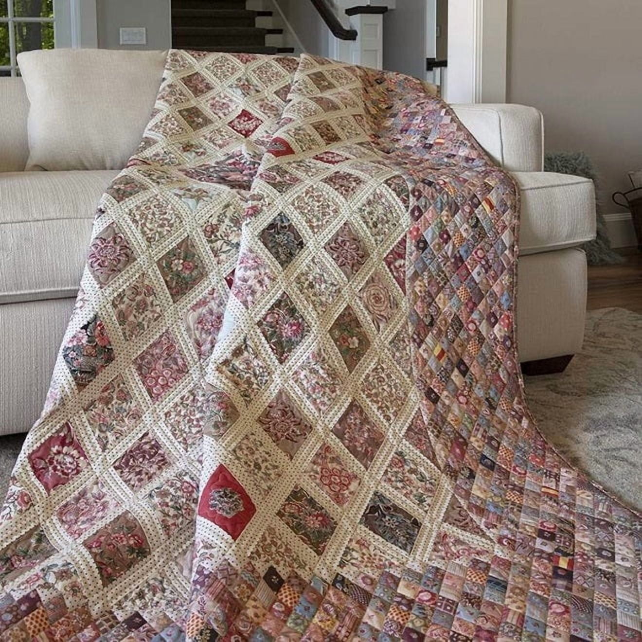 Riley Blake Designs Jane Austen At Home Coverlet Quilt Kit KT-17450