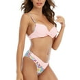 thumbnail image 4 of TIMIFIS Women's Bikini Swimsuit Tie Low Rise Two Piece Bathing Suit, 4 of 7