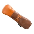 thumbnail image 5 of PU Wood Headcover Long Neck Head Wrap Protector Guard Waterproof Protective Sleeve Golfer Gift Golf Club Head Covers for Training,Outdoor UT 26X9CM, 5 of 8