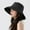 Black, variant on HNMKIU Unisex Adjustable Drawstring Bucket Hat for Outdoor Summer Activities Lightweight Breathable Sun Comfort Grey,One Size