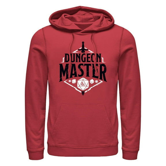 Men's Dungeons & Dragons Master Dice Pull Over Hoodie