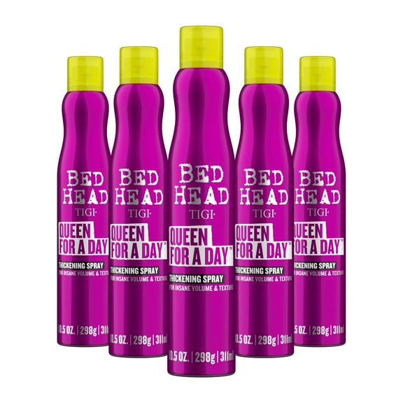 TIGI Bed Head Queen for a Day, Thickening Volumizing Spray, 5 Pack