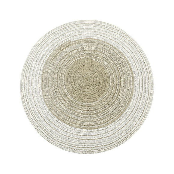 Oliegs Couverture Chauffante Tapis d'Isolation Ronde Napperon de Table Nordique Napperon de Nourriture Western Tapis de Bol Tapis de Thé Chocolat