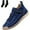 Blue-3, variant on Emiline Comfortable Orthopedic Sneakers, Women's Handmade Leather Comfy Shoes, Men's Soft Comfort Arch Support Boots