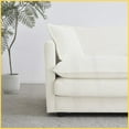 thumbnail image 5 of Modern Chenille 3-Piece Sofa Set – 2 Accent Chairs + 3-Seat for Living Room, Flexible & Comfortable, 5 of 10