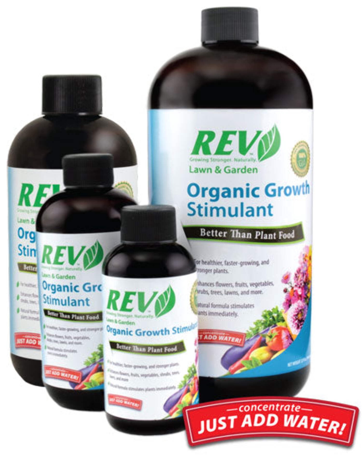 Organic REV Liquid Plant Food 16 oz Bottle