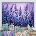 thumbnail image 2 of Designart "Serenity of Lavender I" Oversized Floral Framed Wall Art - Traditional Purple Herbs Hallway Framed Wall Art Decor, 2 of 7