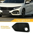 thumbnail image 2 of Parrilla de Luz de Niebla Lado Izquierdo para Honda Civic Hatchback 2017 2018 2019 Cubierta de Parrilla de Luz de Niebla del Parachoques Frontal 1 Pc 71108TGGA20, 2 of 7