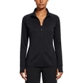 thumbnail image 2 of ZZwxWA Women’s Zip Up Athletic Jackets Lightweight Slim Fit with Pockets for Workout Gym Running Yoga, 2 of 5