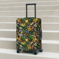 thumbnail image 6 of Rateoe Hawaiian Culture Symbols Printed Luggage Cover, Suitcase Protector Fits 18-32 Inch Luggage-Small, 6 of 7
