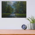 thumbnail image 4 of Luxe Metal Art 'Mountain Lake' by Gary Adams, Metal Wall Art, 16"x12", 4 of 9