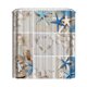 thumbnail image 1 of Wosthever Cortina de baño de 180x200cm, cortinas de ducha impermeables, pantalla de baño geométrica 3D, cortina impresa para baño, alta Natural Juegos de accesorios de baño No.07 Wosthever HA6768-07B, 1 of 6