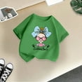 thumbnail image 5 of Toddler Girls T Shirt Kid Cute Graphic Round Neck Short Sleeve Summer Casual Tops for Girls Size 3-4T, 5 of 5