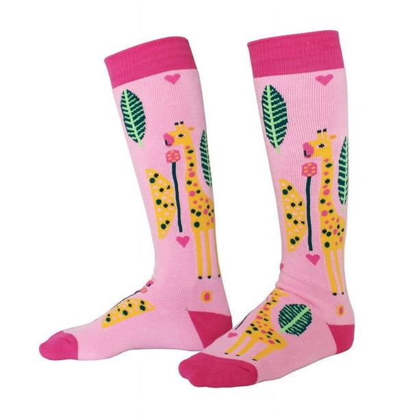 par de calcetines de esquí para niños, cálidos, para la nieve, para invierno, largos hasta la rodilla, para snowboard y patinaje, para niños y niñas.