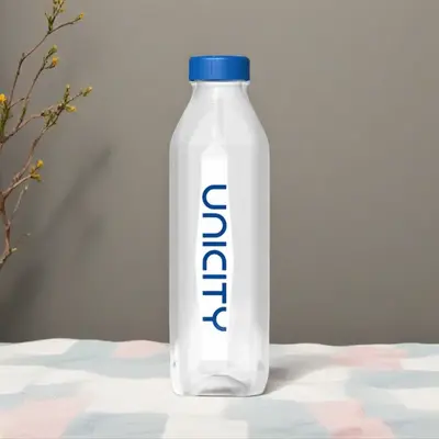 Unicity Unimate Ginger Drink Mix 2 Box Pack with Bottle, 60 Sachets Total, Instant Ginger Beverage Powder, Reusable Mixing Bottle Included, Low Calorie Daily Drink Mix for Men & Women